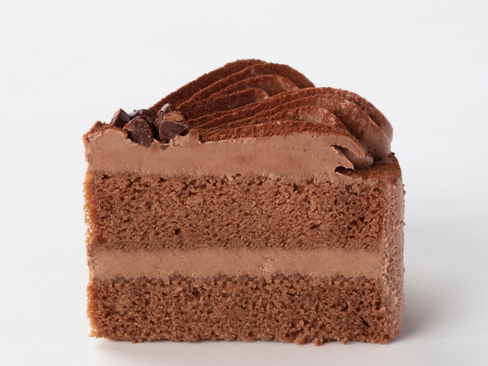 チョコレートケーキカット
